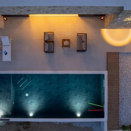 Villa Luxury Aria Dalmatica Heated Pool Sauna & Jacuzzi Sikovo