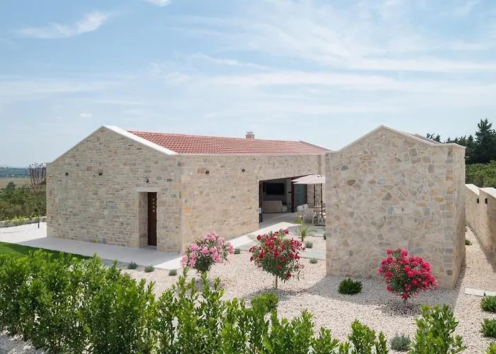 Villa Luxury Aria Dalmatica Heated Pool Sauna & Jacuzzi Sikovo